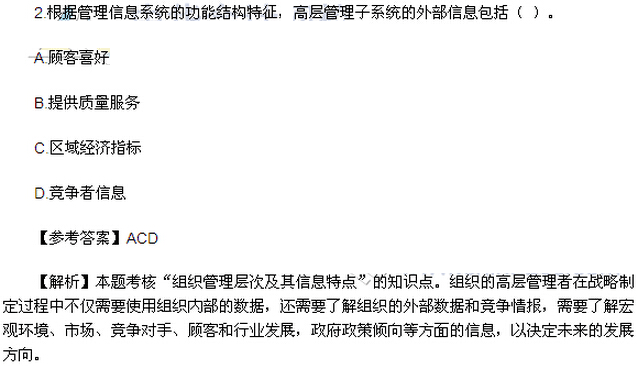 多选题（网友版）